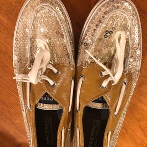 Sequin Sperry Boat Shoes